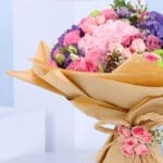 Wrapped with Love - Mixed Flower Bouquet 4 04
