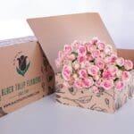 Spray Roses Dinara Pink with vase 3 Spray Roses Dinara with vase (1)