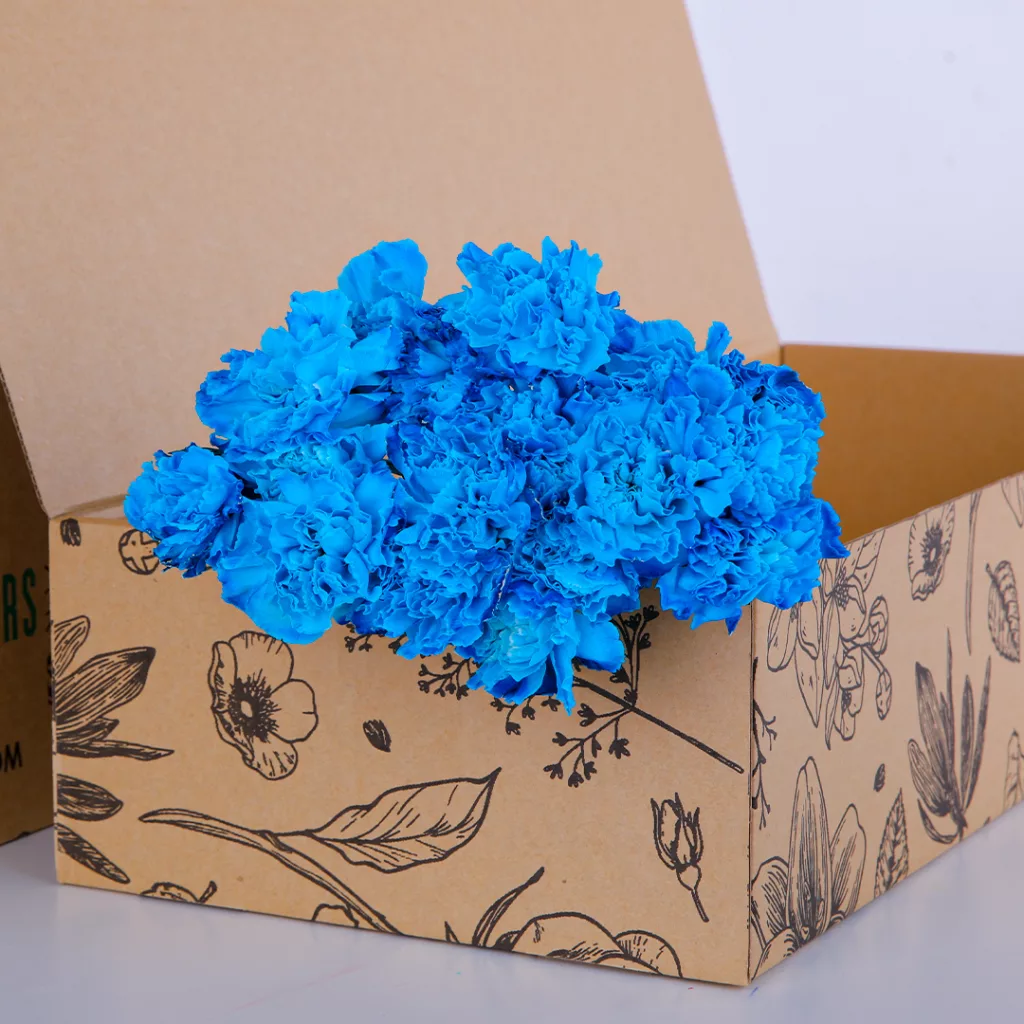 Carnation Single Dyed Light Blue Carnation Single Dyed Light Blue