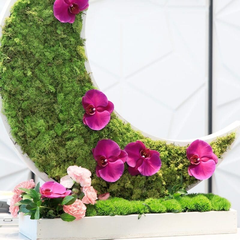 Crescent Masterpiece (3) Crescent Masterpiece flower arrangement by Black Tulip Flowers