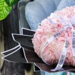 Romantic Hydrangea with Customized Bag 5 F4 - 003