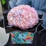 Romantic Hydrangea with Customized Bag 4 F4 - 005