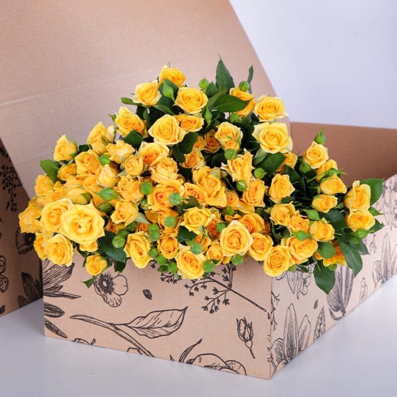Spray Roses Yellow (3) Spray Roses Yellow