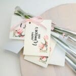 5pcs Rose Bunch with Message Card 3 01 - 018