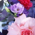 Pink Hatbox – Mixed Flowers & Roses Arrangement 3 Pink Hatbox (3)