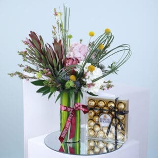 Hydrangea Protea Arrangements