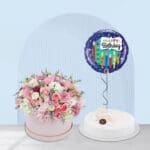 Pastel Petals Paradise Box with cake 1 2 (8)