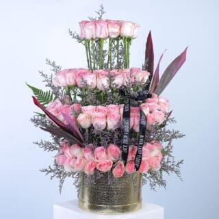 Love Struck Pink Centerpiece