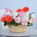 Sweet Sentiments Floral Basket 1 01