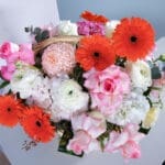 Sweet Sentiments Floral Basket 5 05