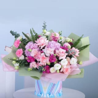 Chic Radiance Blossom Centerpiece