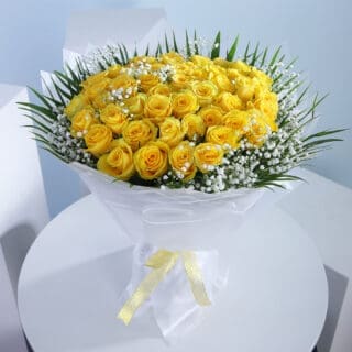 Bright Yellow Bliss Floral Bouquet