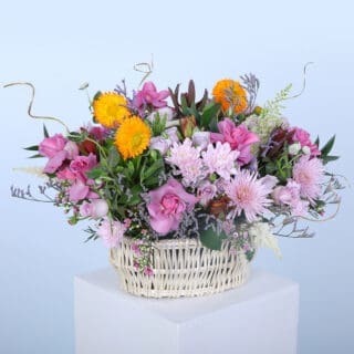 The Ultimate Guide to Flower Bouquets in the UAE 16 Lavender Dreams Basket