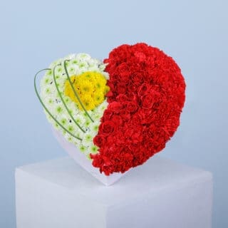 Classic Red Heart Box