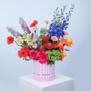 Vibrant Elegance Flower Box