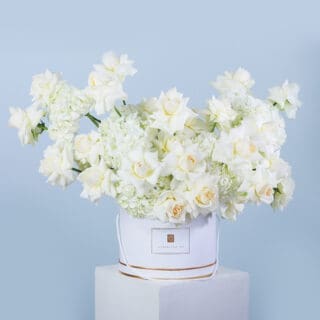 White Wonderland Floral box