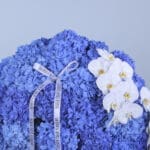 Cerulean Floral Delight Arrangement 3 4