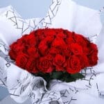 Chic Red 77 Rose Bouquet 3 03