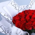 Chic Red 77 Rose Bouquet 4 04