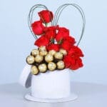 Roses & Ferrero Rocher Hat Box 1 Roses-Ferrero-Rocher-Hat-Box