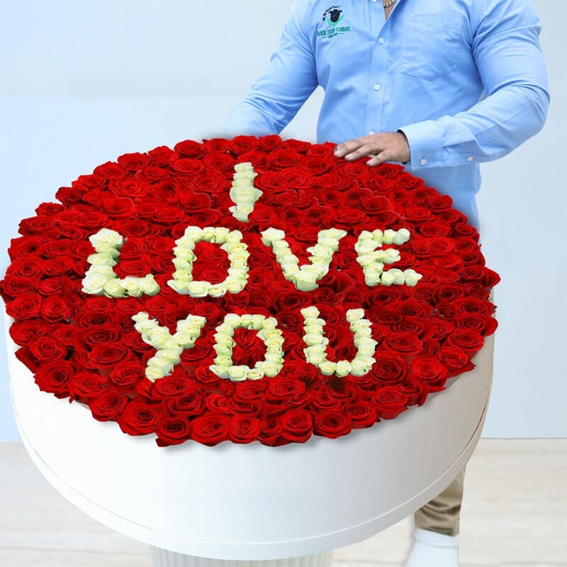 iloveyou-large-whitebox Large xxxl I Love you White Box of Red Roses