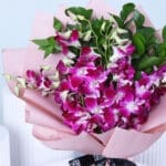 Royal Purple Orchid Bouquet 2 03