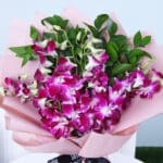 Royal Purple Orchid Bouquet 3 04