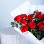 Bouquet of 12 Red Roses 2 02