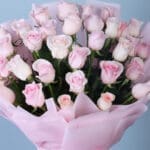 Delicate Pink Rose Bouquet 2 04
