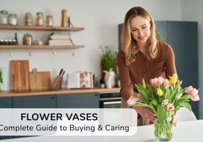 Discover the ultimate guide to buying and caring for flower vases. Learn tips for choosing the best vases for tulips, roses, and more, plus care tips.