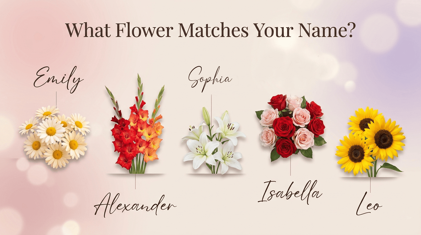 What Flower Are You Based on Your Name