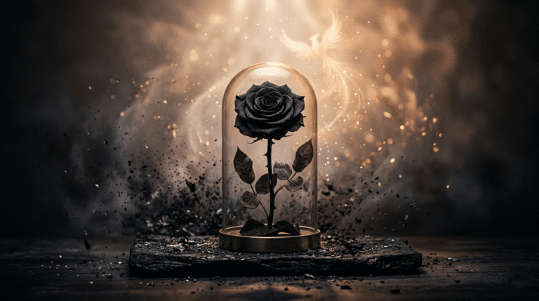 Black roses meaning in myth symbolizes death, forbidden love, mystery, rebellion, and powerful transformation beyond the ordinary
