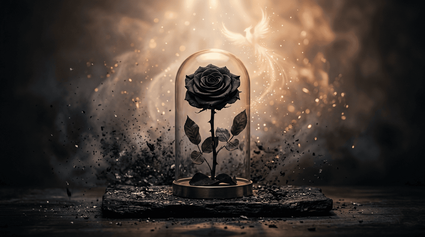 Black roses meaning in myth symbolizes death, forbidden love, mystery, rebellion, and powerful transformation beyond the ordinary