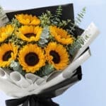 Majestic Sunflower Bouquet 2 02