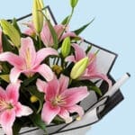 Exquisite Lily and Chocolate Cake Gift 3 04