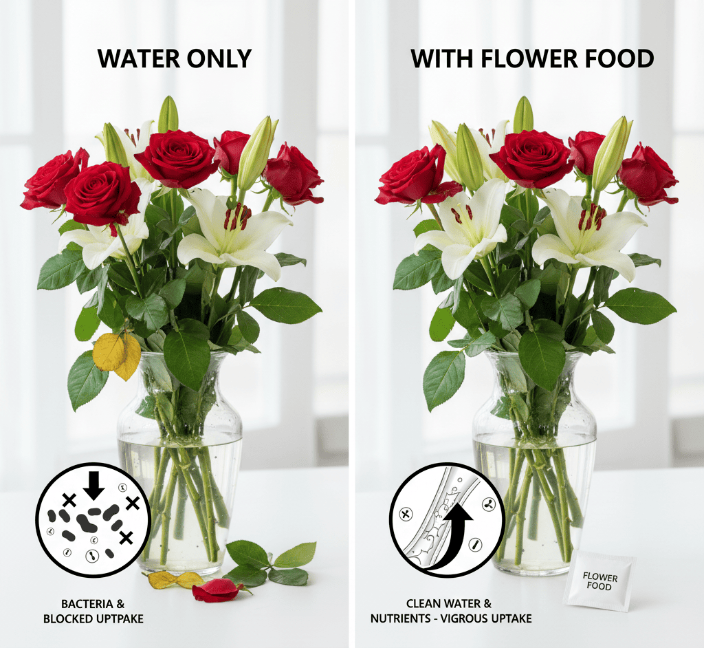 Add Flower Food or DIY Preservative e1757326710990