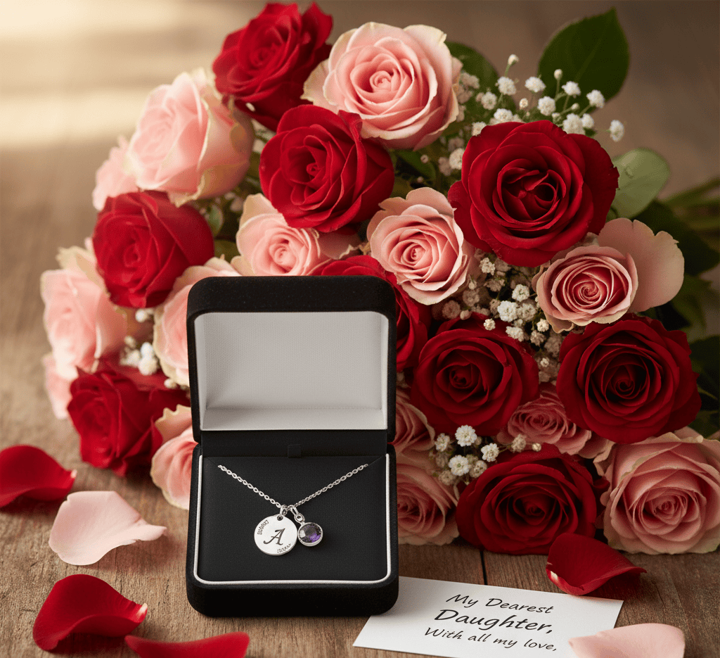 Personalized Jewellery with Roses