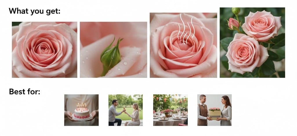 Fresh roses quick guide 2