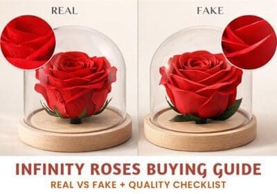 Infinity Roses Buying Guide Real vs Fake Quality and More
