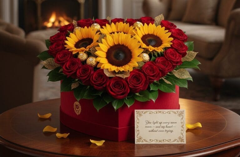 Leo July 23 – August 22 – Sunflowers Statement Roses 2