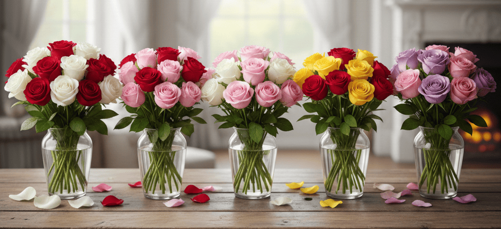 Mixed Rose Bouquets Can You Combine Colours