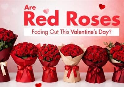 Valentine’s Day red roses tradition versus modern floral choices