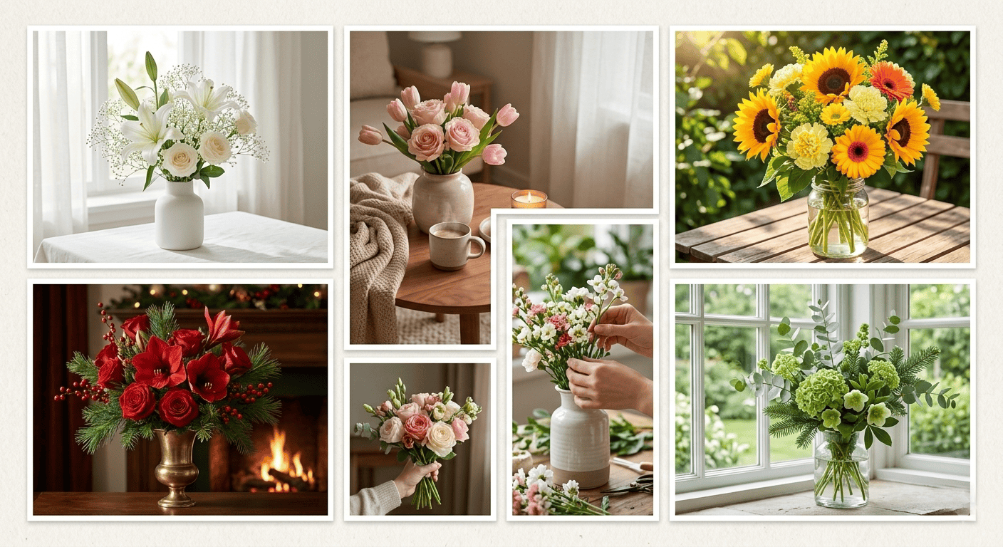 2. Choose Flowers That Match Your Weekend Mood
