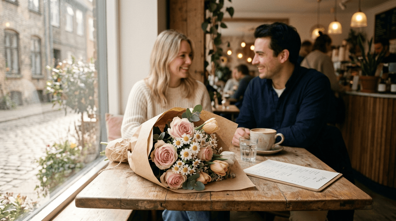 Simple bouquet ideas for first date that create a lasting romantic impression