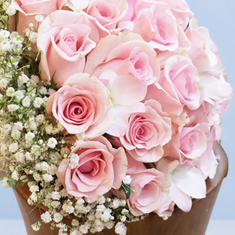 rose bridal posy 04