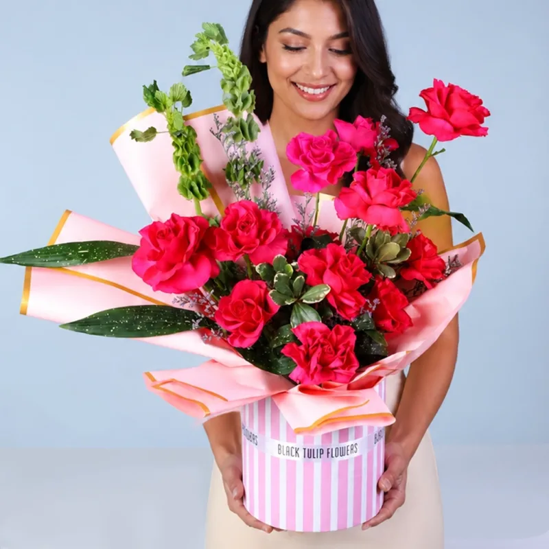 timeless-bloom-box A preserved rose in an elegant box, symbolizing enduring love and sophistication in gifting.