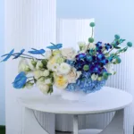 Blue Serenity Floral Hat Box 1 blue-serenity-floral-hat-box