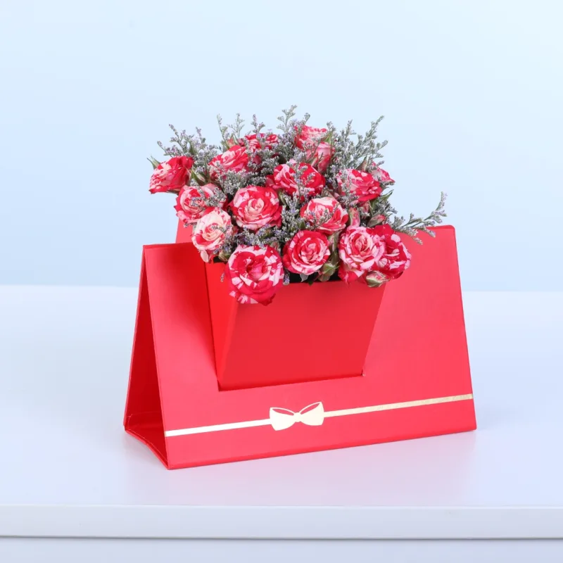 double colour spray rose envelope box 02