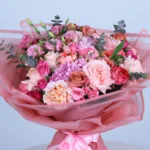 Graceful Pink Rose & Hydrangea Bouquet 2 graceful-pink-rose-hydrangea-bouquet_02