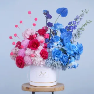 Tiny Miracle Floral Hat Box